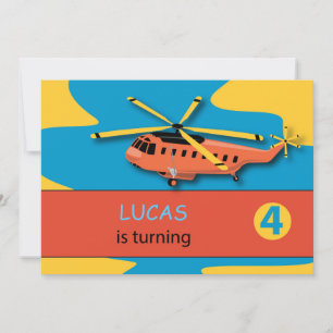 Invitación a la fiesta de cumpleaños Nombre person