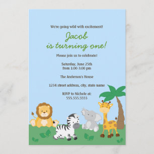 Invitación a la fiesta de cumpleaños número 1 de S