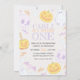 Invitación a la fiesta de cumpleaños número 1 del