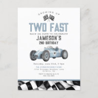 Invitación a la Fiesta de Cumpleaños número 2 de A