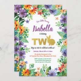 invitación a la fiesta de cumpleaños número 2 en P