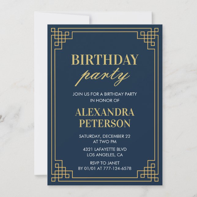 Invitación a la fiesta de cumpleaños número 2 niña (Anverso)