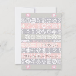 Invitación a la fiesta de cumpleaños número 30