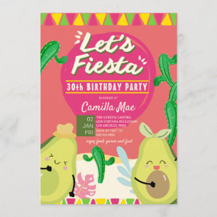 Invitación a la Fiesta de cumpleaños número 30