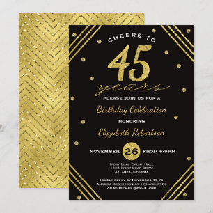 Invitación a la fiesta de cumpleaños número 45, ví