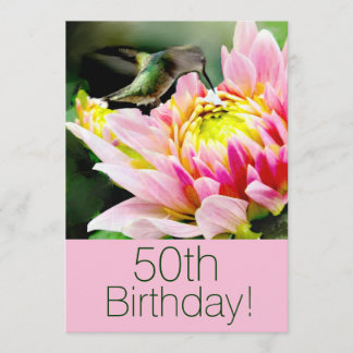 Invitación a la fiesta de cumpleaños número 50