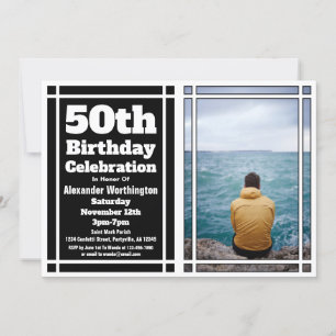 Invitación a la fiesta de cumpleaños número 50 de 