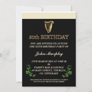 Invitación a la fiesta de cumpleaños número 50 de 