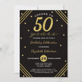 Invitación a la fiesta de cumpleaños número 50, ví