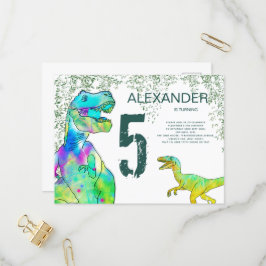 Invitación a la Fiesta de Cumpleaños número 5 del 