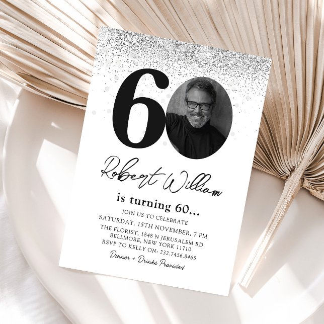 Invitación a la fiesta de cumpleaños número 60 (Subido por el creador)