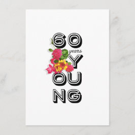 Invitación a la fiesta de cumpleaños número 60 - 6