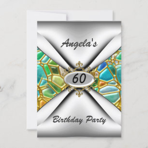 Invitación a la fiesta de cumpleaños número 60 ses