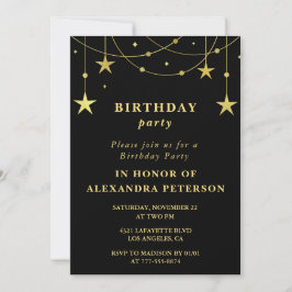 Invitación a la fiesta de cumpleaños número 6 de B