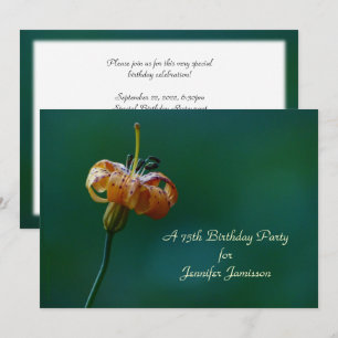 Invitación a la fiesta de cumpleaños número 75, Li