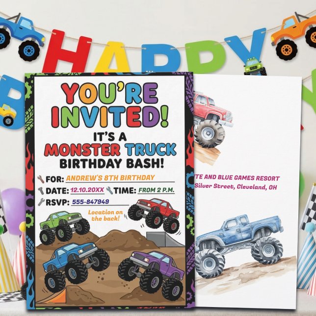 Invitación a la fiesta de cumpleaños número 8 de d (Subido por el creador)