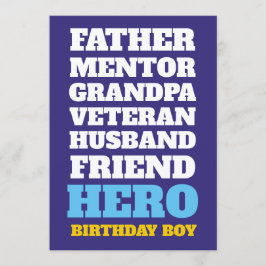 Invitación a la fiesta de cumpleaños número 90