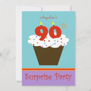 Invitación a la fiesta de cumpleaños número 90 de