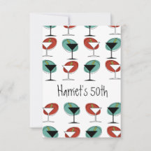 Invitación a la fiesta de cumpleaños o diseño de v