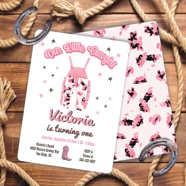 Invitación a la fiesta de cumpleaños occidental de (Subido por el creador)