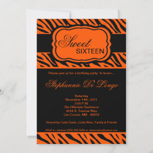 Invitación a la fiesta de cumpleaños para la impre