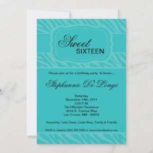 Invitación a la fiesta de cumpleaños para la impre