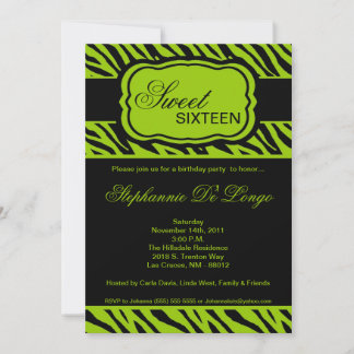 Invitación a la fiesta de cumpleaños para la impre