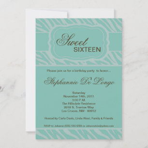 Invitación a la fiesta de cumpleaños para la impre
