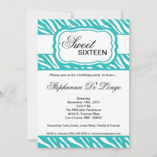Invitación a la fiesta de cumpleaños para la impre