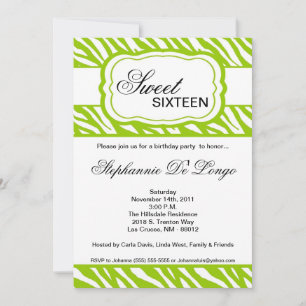 Invitación a la fiesta de cumpleaños para la impre