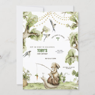 Invitación a la fiesta de cumpleaños para pescar c