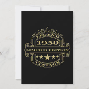 Invitación a la fiesta de cumpleaños personalizada