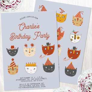 Invitación a la fiesta de cumpleaños personalizada