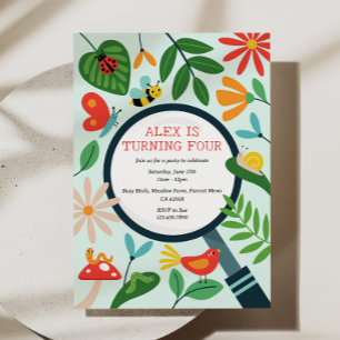 Invitación a la fiesta de cumpleaños por fallos