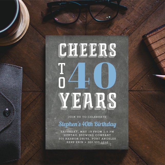 Invitación a la fiesta de cumpleaños por hito | Az (Subido por el creador)