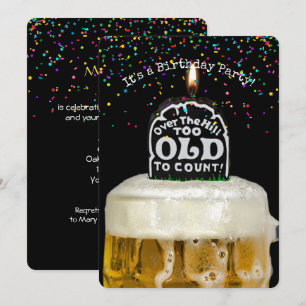 Invitación a la fiesta de cumpleaños por las colin