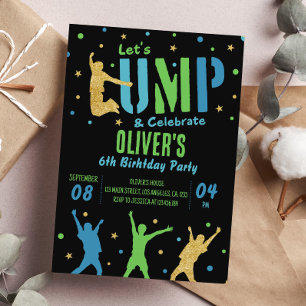 Invitación a la fiesta de cumpleaños por puente Fi