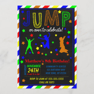 Invitación a la fiesta de cumpleaños por turno par