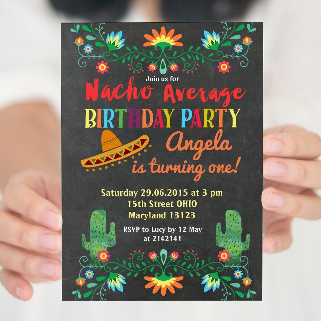 Invitación a la fiesta de cumpleaños promedio de N (Subido por el creador)