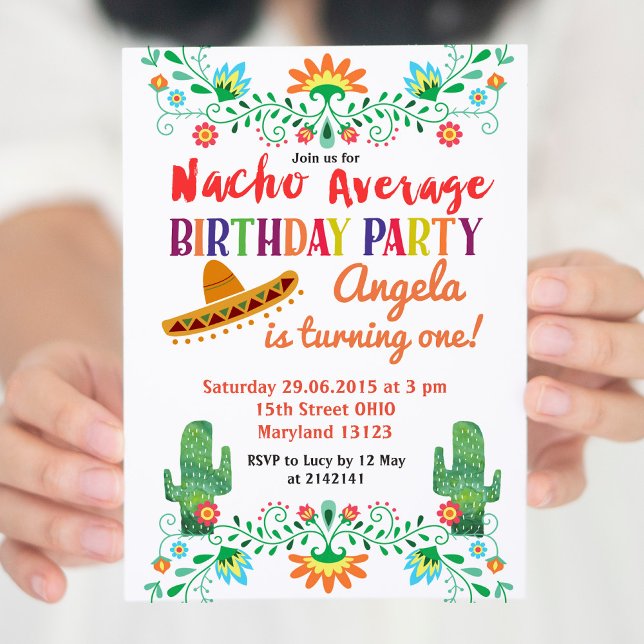 Invitación a la fiesta de cumpleaños promedio de N (Subido por el creador)