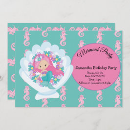 Invitación a la fiesta de cumpleaños púrpura de Si