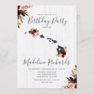 Invitación a la fiesta de cumpleaños rusa del esta