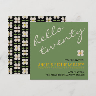 Invitación a la fiesta de cumpleaños | Tarjeta per