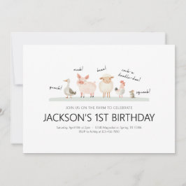 Invitación a la fiesta de cumpleaños - Tema de los