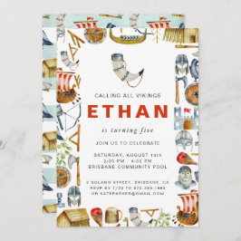 Invitación a la fiesta de cumpleaños temática