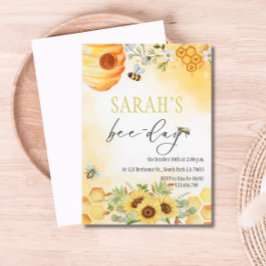 Invitación a la fiesta de cumpleaños temática del