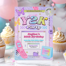 Invitación a la fiesta de cumpleaños temática del