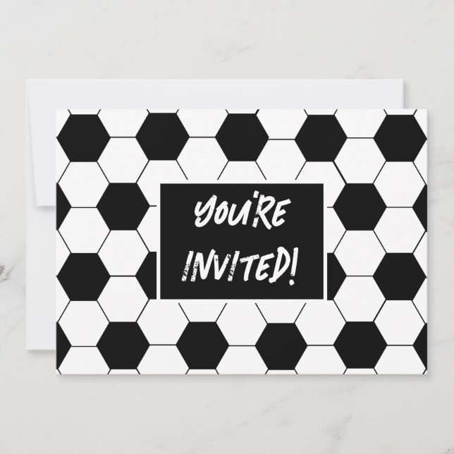 Invitación a la fiesta de cumpleaños temática del  (Anverso)