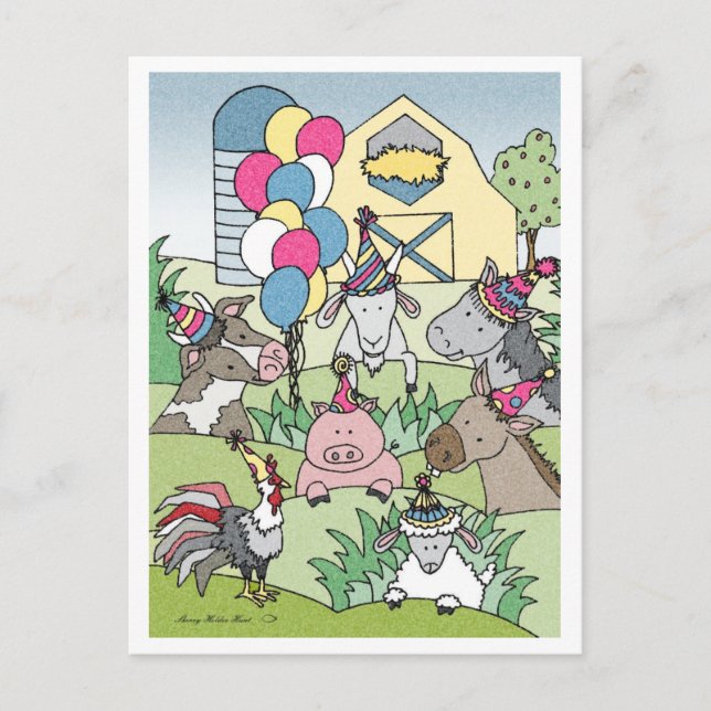 Invitación a la fiesta de cumpleaños-vida del país (Anverso)