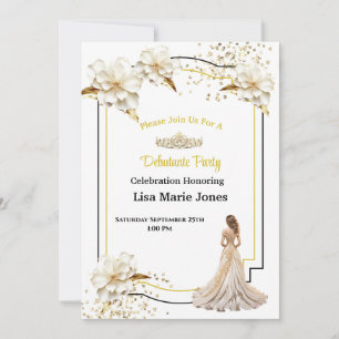 Invitación a la Fiesta de Debutante